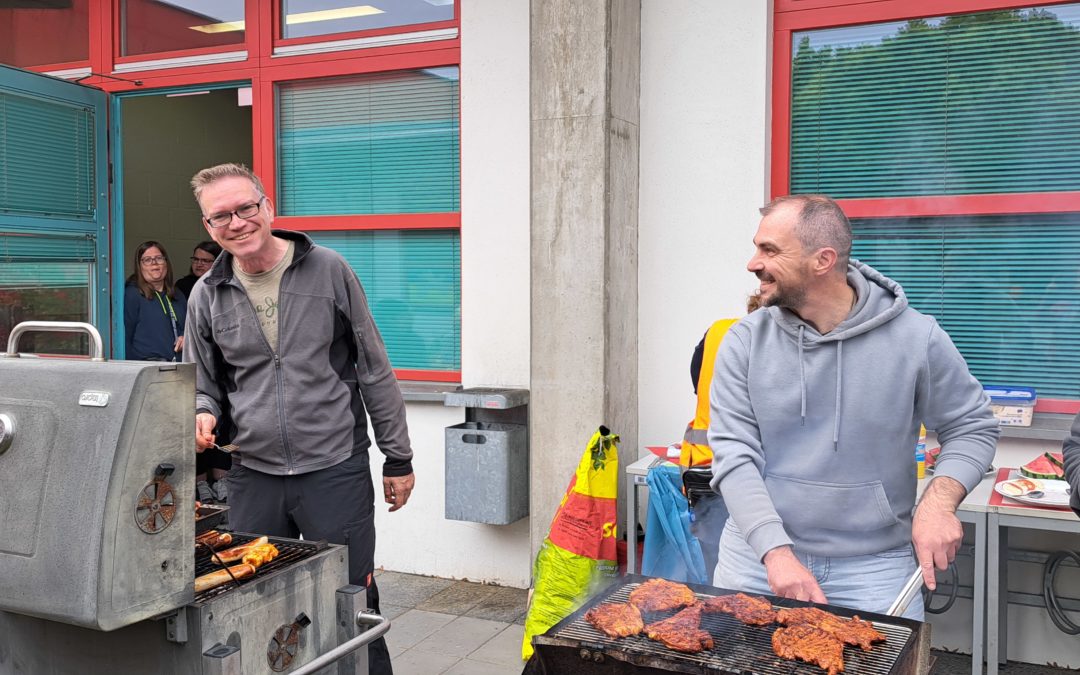 Ge­grill­tes Dankeschön