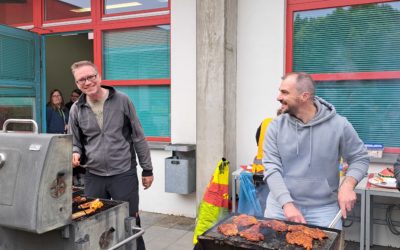 Ge­grill­tes Dankeschön