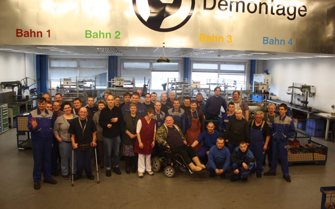 Werk­statt­le­ben am Stand­ort Hei­de­ring (Teil 1)