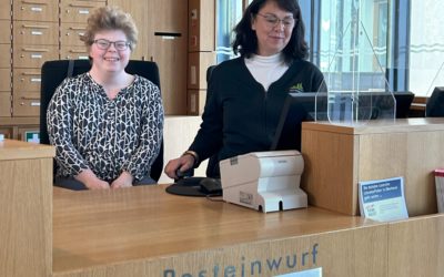 Schicht­wech­sel ins Rat­haus Ho­hen Neuendorf