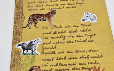 Das war mir wichtig, etwas fürs Leben