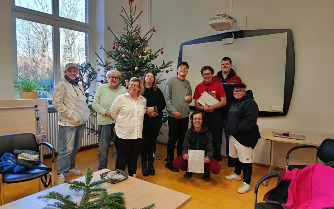 Weih­nachts­fei­er in ei­ge­ner&nbsp;Sache