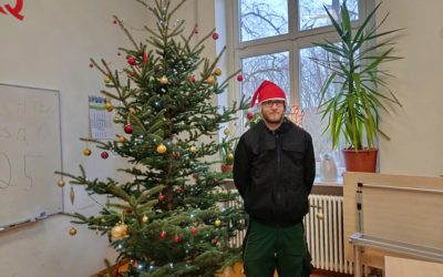 Weihnachtliche Lerninsel