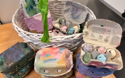 Wir hel­fen dem Früh­ling – Ran an die Blumen-Eier!